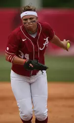 Charlotte Morgan earned her second win of the series and drove in four more runs Sunday.