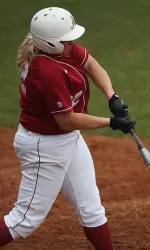 Amanda Locke hit a home run and earned the win Wednesday night.