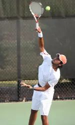 Junior Saketh Myneni was recognized Monday as the ITA's Southest Region Player to Watch