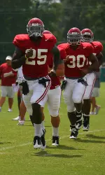 Rolando McClain and Dont'a Hightower lead the Tide linebackers.