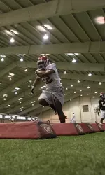 Mark Ingram and the Tide work toward its second scrimmage of the fall on Saturday.