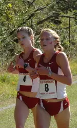 Kelsey Johnson and Sara Vaughn were All-SEC and All-South Region in 2008.