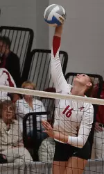 Junior Alyssa Meuth leads the Tide in kills with 2.68 per set