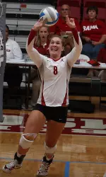 Junior Kayla Schmidt had a career-high 33 assists for the Tide