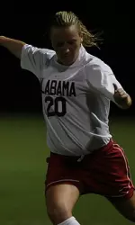 Freshman Ashley Willis has started every game on the back line for Alabama.