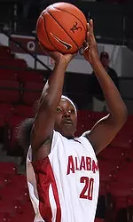 Junior Varisia Raffington scored 19 points last season at Auburn.