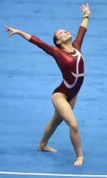 Ricki Lebegern won the all-around with a 39.35.