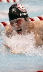 Senior Riley Boulden is No. 1 in the SEC in the 100 breaststroke.