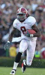 Julio Jones practiced Wednesday after injuring his hand against South Carolina.