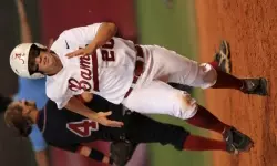 Senior Whitney Larsen was 2-for-3 with two runs scored Friday night.