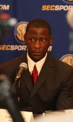 Anthony Grant fielded questions for nearly an hour in the main media room.