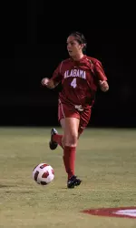 K.K. Duffy and the rest of the Tide host South Carolina Sunday.
