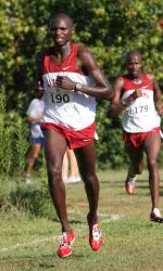 Julius Bor finished fourth at Monday's SEC Championships.