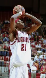 Rod Grizzard scored 20 points in UA's first of what will soon be three meetings with Troy.