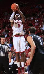 Tony Mitchell only missed three shots on the evening for another efficient outing.