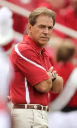 Alabama coach Nick Saban looks to pick up his third Iron Bowl victory in just four years.