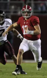 Greg McElroy was named the CoSIDA Academic All-American of the Year.