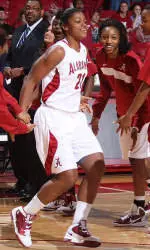 Tierney Jenkins leads the nation in double-doubles with nine this season.