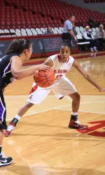 Shafontaye Myers had a game-high, and career-best three steals last time out against Belmont.