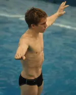 Senior Aaron Fleshner broke his own school record on his way to his third SEC title.