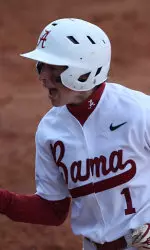 Kayla Braud was 3-for-3 Sunday morning.