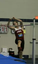 Hughes is in eighth place in the heptathlon standings after day one.