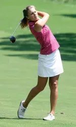 Camilla Lennarth fired 2-under-par 70 on Tuesday to finish tied for seventh place.