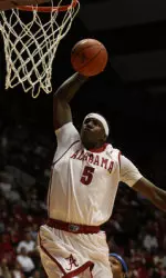 Freshman Tony Mitchell scored 13 points to the lead the Crimson Tide against Kentucky.