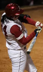 Senior Charlotte Morgan hit two home runs and drove in six Tuesday.