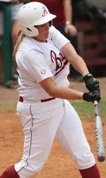 Amanda Locke hit a solo shot Thursday night.