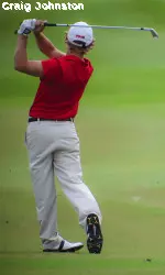 Bud Cauley holds a six-stroke lead going into Saturday's second round after shooting 64 on Friday at the Linger Longer Invitational.
