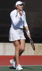 Senior Alice Tunaru clinched the Tide's win Sunday over Kentucky.