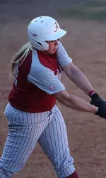 Amanda Locke went deep in the seventh inning for the Tide.
