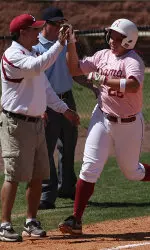Amanda Locke hit a pair of home runs Saturday.