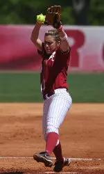 Kelsi Dunne won her fifth game in as many contests for the Tide Sunday.