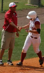 Senior Charlotte Morgan tied the SEC record for career RBI on Saturday.