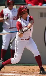 Senior Alex Blewitt hit two home runs in the same inning Tuesday night.