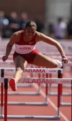 Laing became the first Alabama 100m hurdle SEC champion in program history.