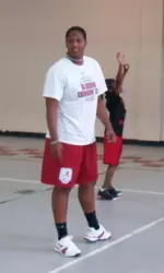 Kayla Robinson was one of seven Crimson Tide women's basketball players to volunteer as a coach for an 8U coed basketball league.