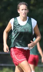 Hailey Hull participates in practice on Friday.