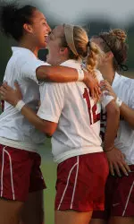 Brooke Rogers scored the first goal of the season just four minutes into the contest.