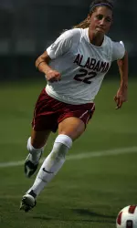 Victoria Frederick and the rest of the Tide head to Birmingham Sunday.