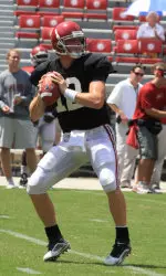 Greg McElroy and the Crimson Tide continued preparation for Saturday's season opener.