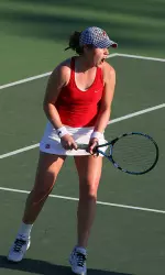 Courtney McLane (pictured) and Alexa Guarachi are ranked No. 2 in the Campbell/ITA Preseason Doubles Rankings.
