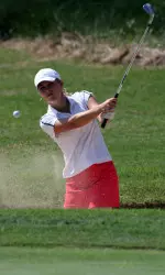 Jennifer Kirby fired a career-low 6-under-par 66 to help Alabama win the NCAA Fall Preview on Wednesday in Bryan, Texas.