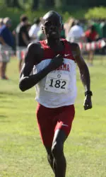 Carison Kemei's fourth-place finish at Saturday's Crimson Classic helped UA hold position in this week's poll.
