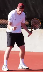 Ian Chadwell won both his singles and his doubles matches on Saturday at the Southern Intercollegiate Championships.
