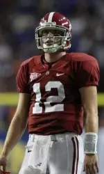 Quarterback Greg McElroy was named MVP of the SEC Championship after a career game last season against Florida.