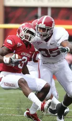Sophomore linebacker Nico Johnson looks to build upon last week's strong performance.