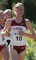 Katlyn Will was the second UA runner across the line in Friday's meet.
